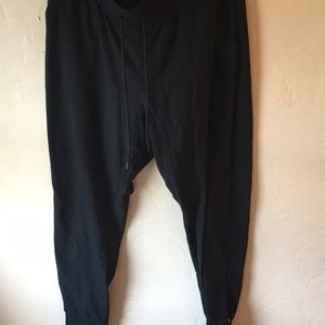 Black sweatpants